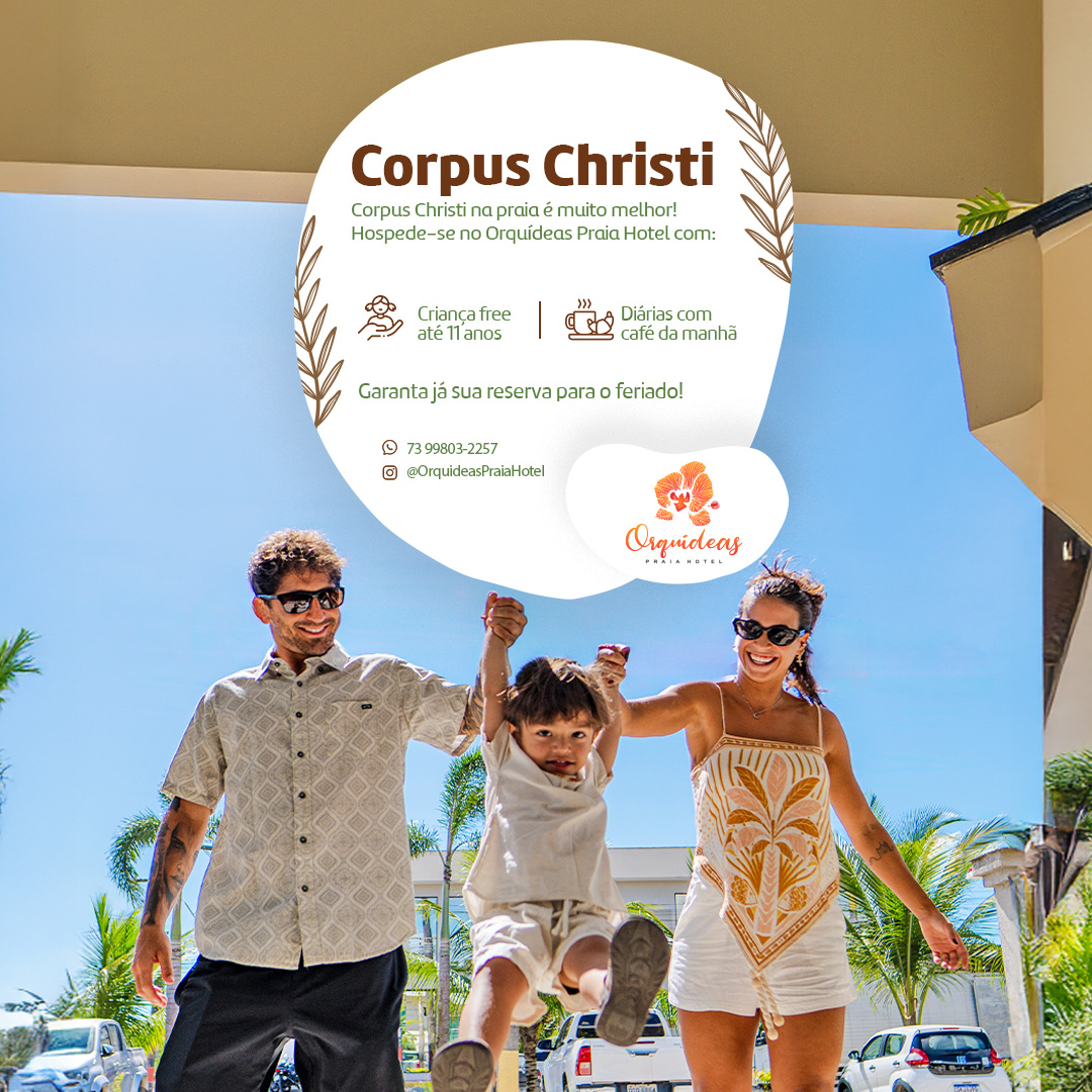 Corpus Christi no Orquídeas