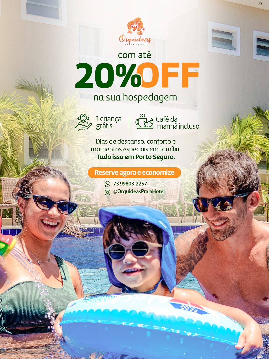 Promoção no Orquídeas